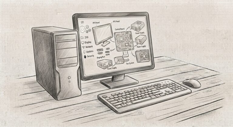 PC設定画面