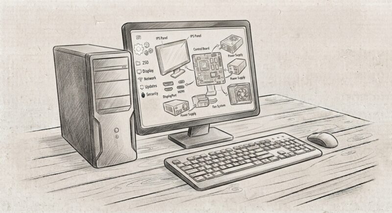 PC設定画面